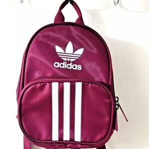 Adidas Mini Maroon Backpack